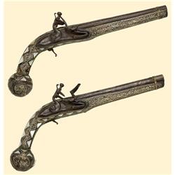 Medal - WEAPONS - PISTOLS - Pair of Flintlock Pistols