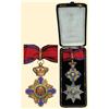 Image 1 : Medal - ROMANIA - Grand Officer Set, first model (1877), for civil
