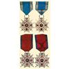 Image 1 : Medal - ROMANIA - Set of The Crown of Romania, First model, military in time of war