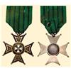 Image 1 : Medal - ROMANIA - Cross of Honor &quot;For Merit&quot;, second class, for civil