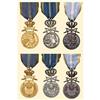 Image 1 : Medal - ROMANIA - Medal of &quot;The Aeronautical Virtue &quot;, with swords, for military in war, c