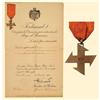 Image 1 : Medal - ROMANIA - Order &quot;The Queen Maria Cross&quot;, second class, model 1917