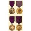 Image 1 : Medal - ROMANIA - Set of &quot;The Bene Merenti&quot; medal, first class, first and second model