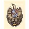 Image 1 : Medal - ROMANIA - Miniature Badge of Retired and Reserve Officers, ROR