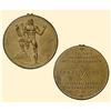 Image 1 : Medal - Orden - Germany - Third Reich - LARGE BRONZE MEDAL OF THE 12TH GERMAN CHOIR SINGERS