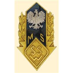 Medal - REGIMENTAL BADGES - TEN YEARS PRISON SERVICE