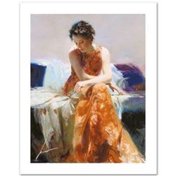 Pino (1939-2010) "Solace" Limited Edition Giclee. Numbered and Hand Signed; Certificate of Authentic