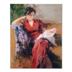 Pino (1939-2010), "Resting Time" Artist Embellished Limited Edition on Canvas, AP Numbered and Hand 