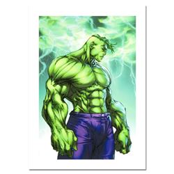 Marvel Comics, "Hulk #7" Numbered Limited Edition Canvas by Michael Turner (1971-2008) with Certific