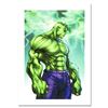 Image 1 : Marvel Comics, "Hulk #7" Numbered Limited Edition Canvas by Michael Turner (1971-2008) with Certific