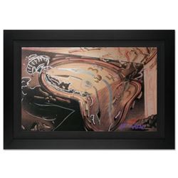 Ringo 4u2c - (Protege of Andy Warhol's Apprentice - Steve Kaufman) - "Melting Clocks" Framed One-of-