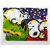 Image 2 : Tom Everhart- Hand Pulled Original Lithograph "Borning Snoring"