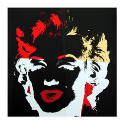 Andy Warhol "Golden Marilyn 11.39" Limited Edition Silk Screen Print from Sunday B Morning.