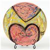 Image 1 : Ringo Daniel Funes (Protege of Andy Warhol's Apprentice, Steve Kaufman), "Eternal Hearts" Hand Paint