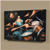 Image 2 : "Lola Beats" Limited Edition Giclee on Canvas (60" x 40") by David Garibaldi, M Numbered and Signed.