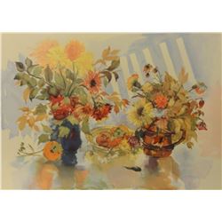 Zina Roitman- Original Serigraph "Still Life"