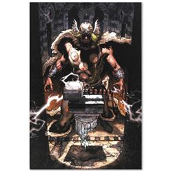 Marvel Comics  Thor: For Asgard #6  Numbered Limited Edition Giclee on Canvas by Simone Bianchi with