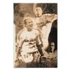 Image 1 : Ringo, "David Beckham" One-of-a-Kind Hand-Pulled Silkscreen and Mixed Media Painting on Canvas, Hand