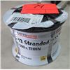 Image 1 : Sealed Spool of CerroWire #12 AWG Black Wire, 500 Ft. Spool