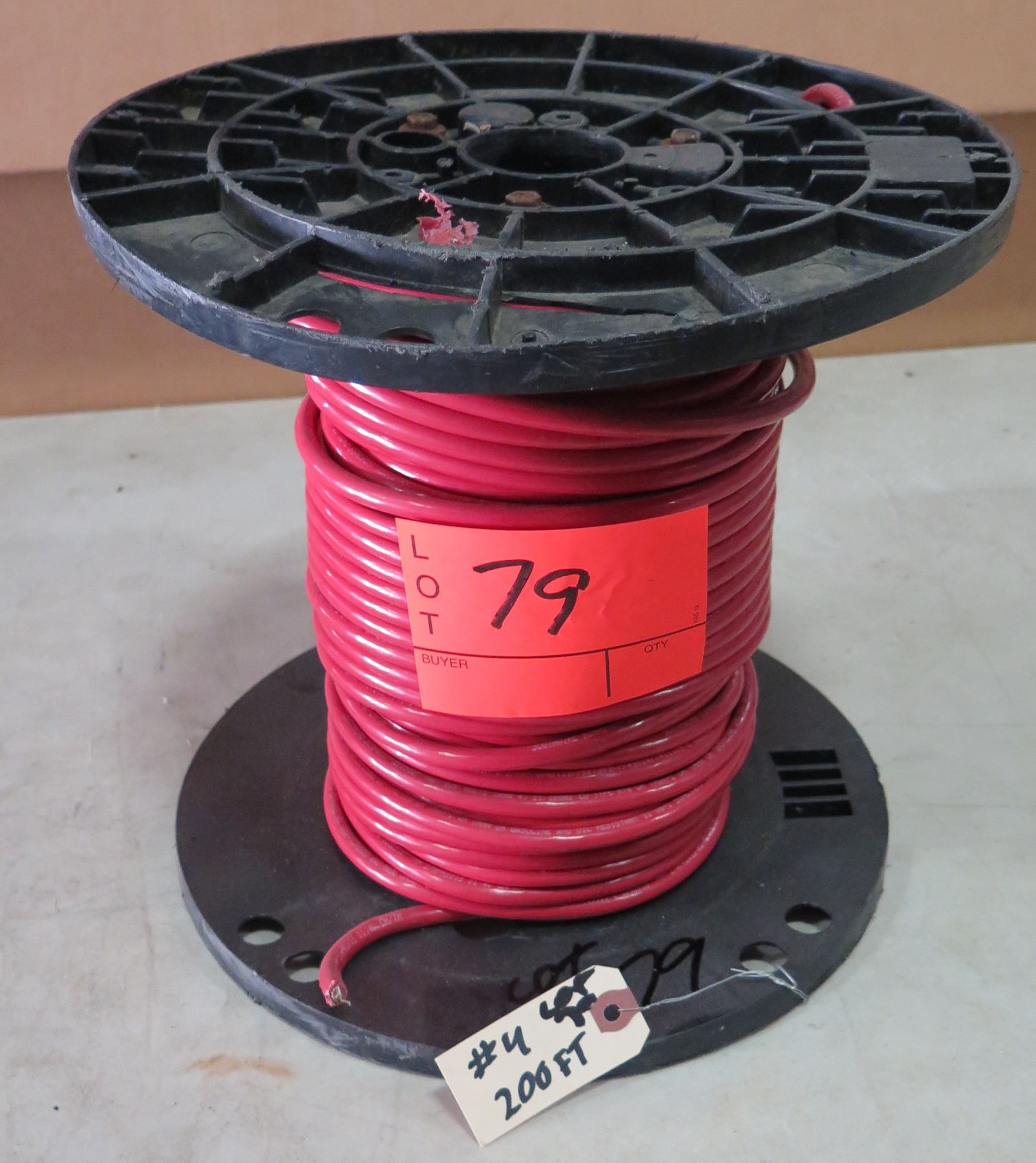 1 Spool #4 Wire