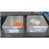 Image 1 : Qty 2 Cooper Continuous Hinge JIC Enclosure Box - Stainless Steel