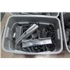 Image 8 : 6 Plastic Bins with Lead Flashing