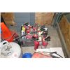 Image 8 : Misc. Items: Dolly, Jumper Cables, Propane Tanks, Extension Cords, Chairs, Table, etc