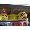 Image 13 : Shelving Unit and Contents: Ratchet Straps, Caution Tape, etc