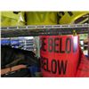 Image 14 : Shelving Unit and Contents: Ratchet Straps, Caution Tape, etc