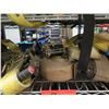 Image 19 : Shelving Unit and Contents: Ratchet Straps, Caution Tape, etc