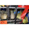Image 5 : Shelving Unit and Contents: Ratchet Straps, Caution Tape, etc