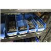 Image 21 : Shelf & Bins of Misc Size Square D Homeline Series Breakers, etc (see video for details)