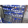 Image 2 : Shelf & Bins of Stainless Hardware: Nuts, Bolts, Washers, Screws, etc (see video for details)