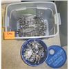 Image 1 : Bin & Bucket 1/2" x 8" Hanger Assembly & 12" Hangers - Mostly Stainless