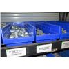 Image 7 : Shelf & Bins of Misc Size Conduit Straps, Compression Connectors, Couplings, Bushings, etc (see vide