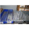 Image 13 : Shelf & Bins of Misc Size Conduit Straps, Compression Connectors, EMT Couplings,  etc (see video for