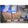 Image 16 : Shelf & Bins of Misc Size Conduit Straps, Compression Connectors, EMT Couplings,  etc (see video for
