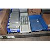 Image 17 : Shelf & Bins of Misc Size Conduit Straps, Compression Connectors, EMT Couplings,  etc (see video for