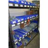 Image 1 : Shelf & Bins of Misc Size Conduit Straps, Compression Connectors, EMT Couplings,  etc (see video for