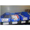Image 2 : Shelf & Bins of Misc Size Conduit Straps, Compression Connectors, EMT Couplings,  etc (see video for