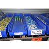 Image 9 : Shelf & Bins of Misc Size Conduit Straps, Compression Connectors, EMT Couplings,  etc (see video for