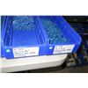 Image 8 : Qty 8 Plastic Containers of Tapcon Hex Head & Flat Phil Screws
