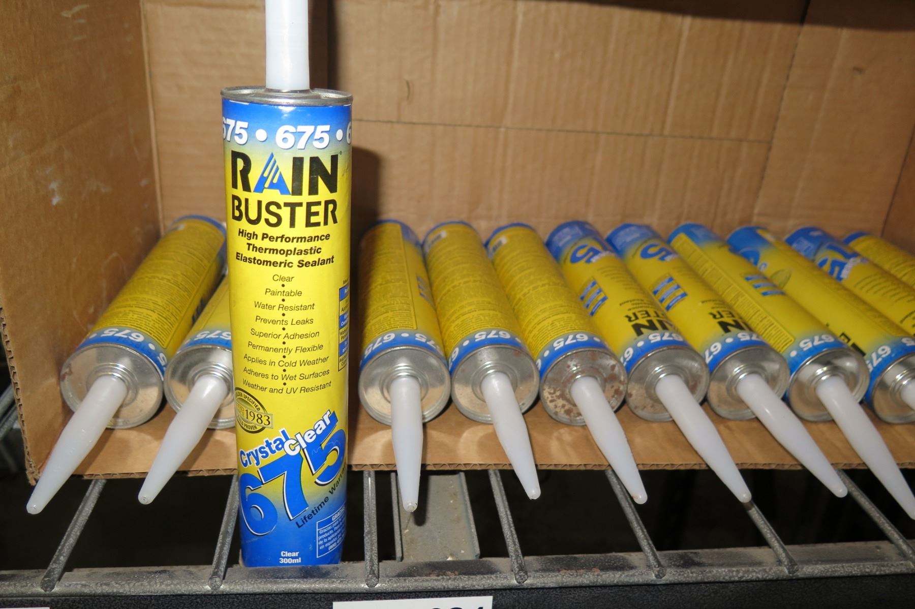 Permathane Multiple Tubes Rain Buster 675 & Permathane SM7108 Sealant