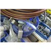 Image 14 : Multiple Bins Hangers, Copper Tubing, Fittings, Screws, etc & Loose Cable