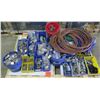 Image 1 : Multiple Bins Hangers, Copper Tubing, Fittings, Screws, etc & Loose Cable