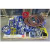 Image 2 : Multiple Bins Hangers, Copper Tubing, Fittings, Screws, etc & Loose Cable