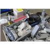 Image 8 : Multiple Metal & PVC Pipes, 2 Spools Wire, Fittings, Couplings, Clamps, Lug  Kit, etc