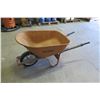 Image 4 : Metal 1 Tire Wheelbarrow w/ Rubber Handles