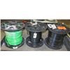 Image 1 : Qty 3 Spools #6 Wire - 2 Black & 1 Green