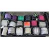 Image 1 : Qty 18 Small Spools #12 & Misc Wire
